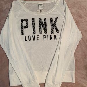 Lightweight PINK Long Sleeve Top
